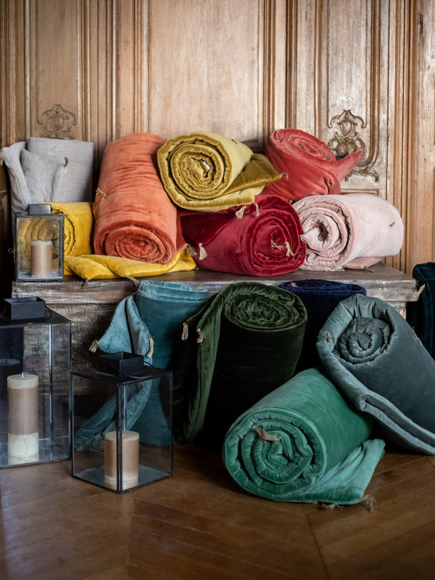 Sofa cover Velours lavé