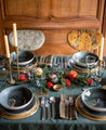 Assiettes en grès émaillé