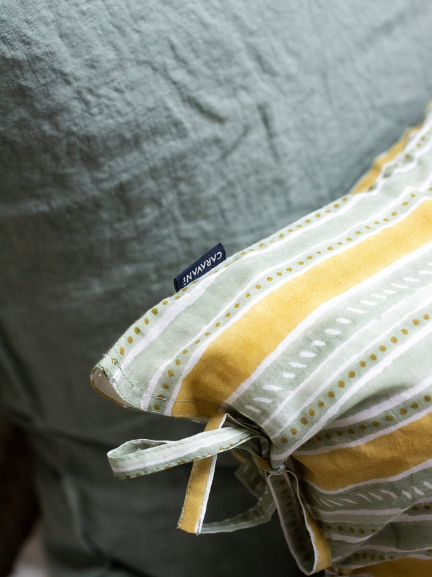 Set de 2 taies d'oreiller raana  en coton bio - CARAVANE