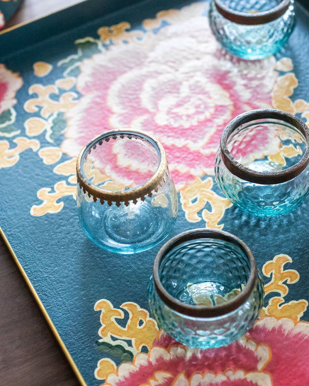 Plateau pour une décoration de table de fête