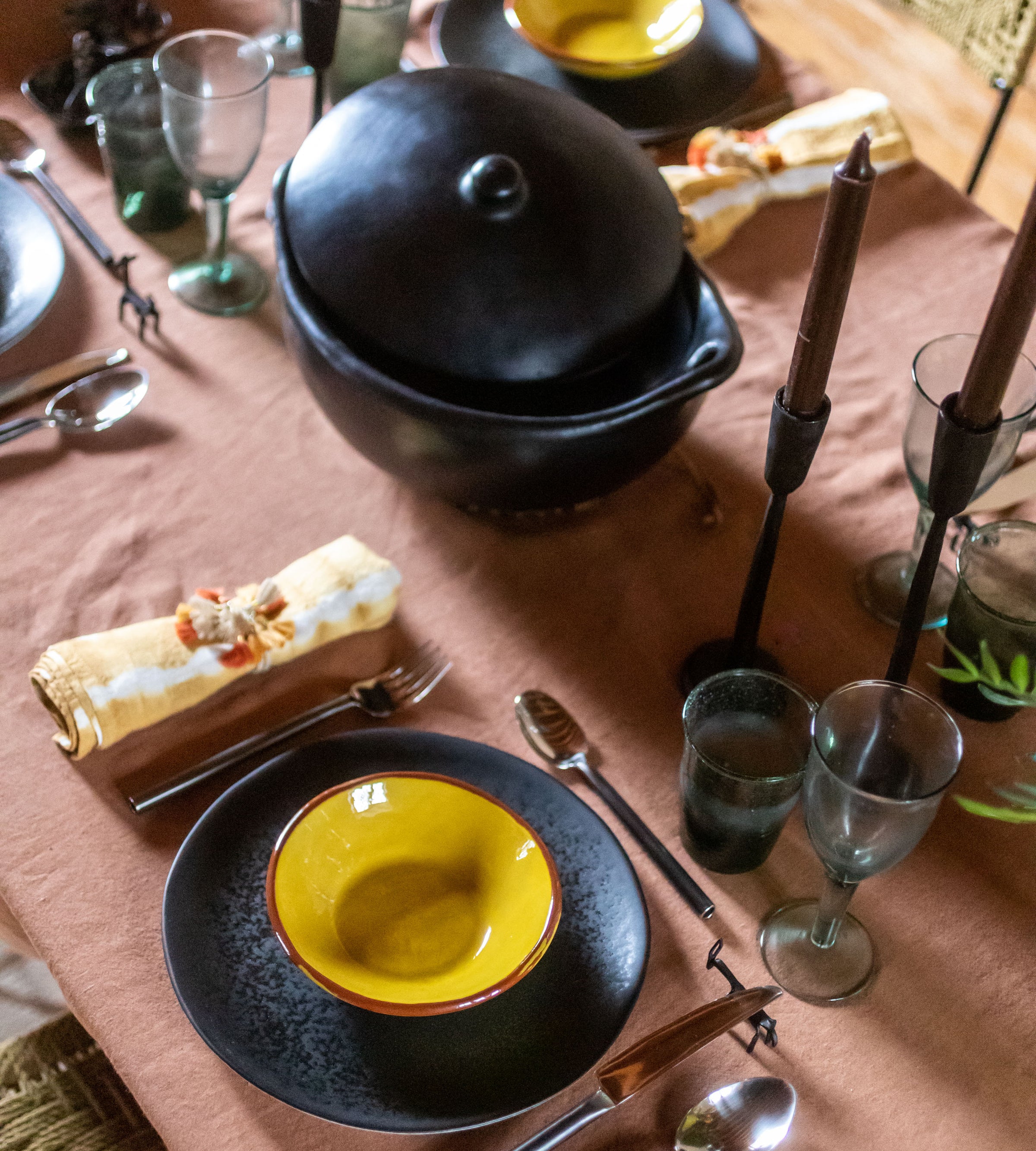 Ensemble de couverts en acier Tetsu