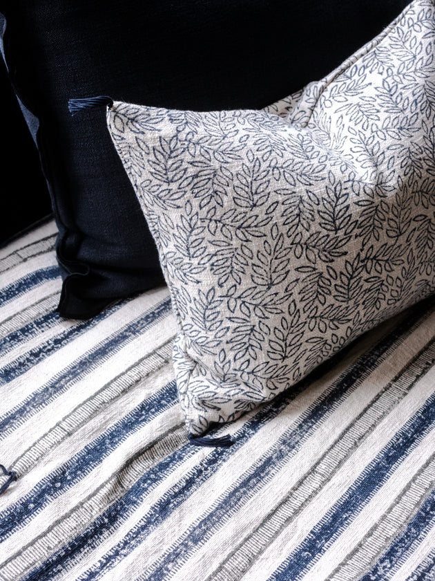 Sofa Cover Kormo en khadi de coton à motifs