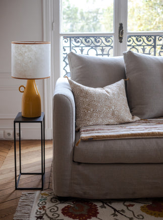 Housse de coussin en khadi de coton Willow
