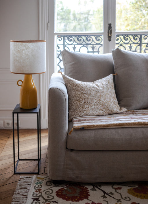 Housse de coussin en khadi de coton Willow