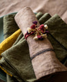 serviette de table en lin lavé Noé
