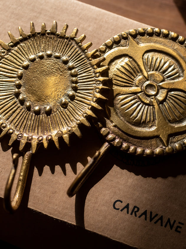 Set of 2 Mana coat hooks