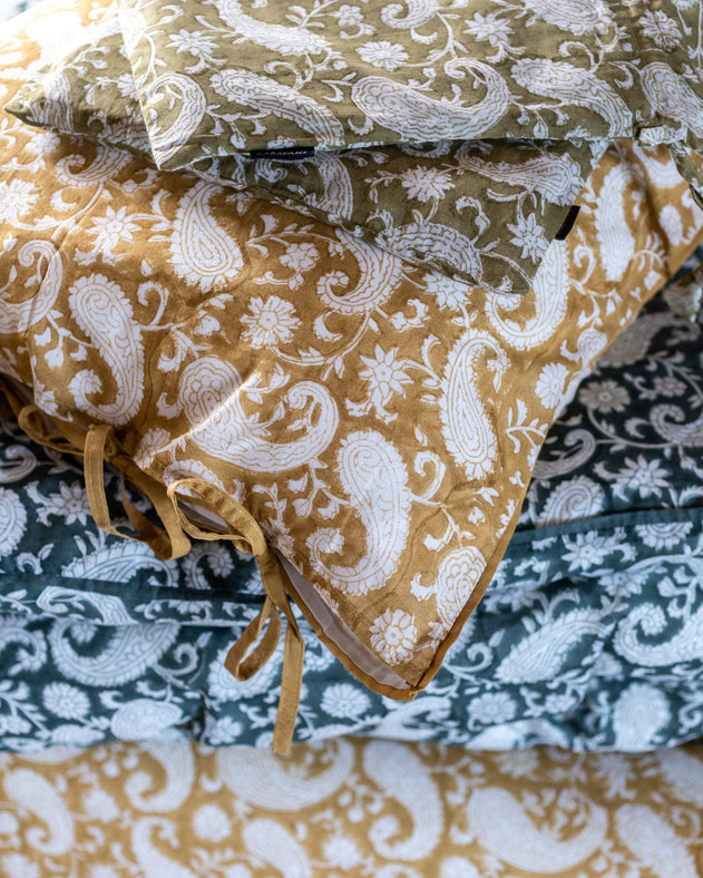 Housse de couette Paisley bio