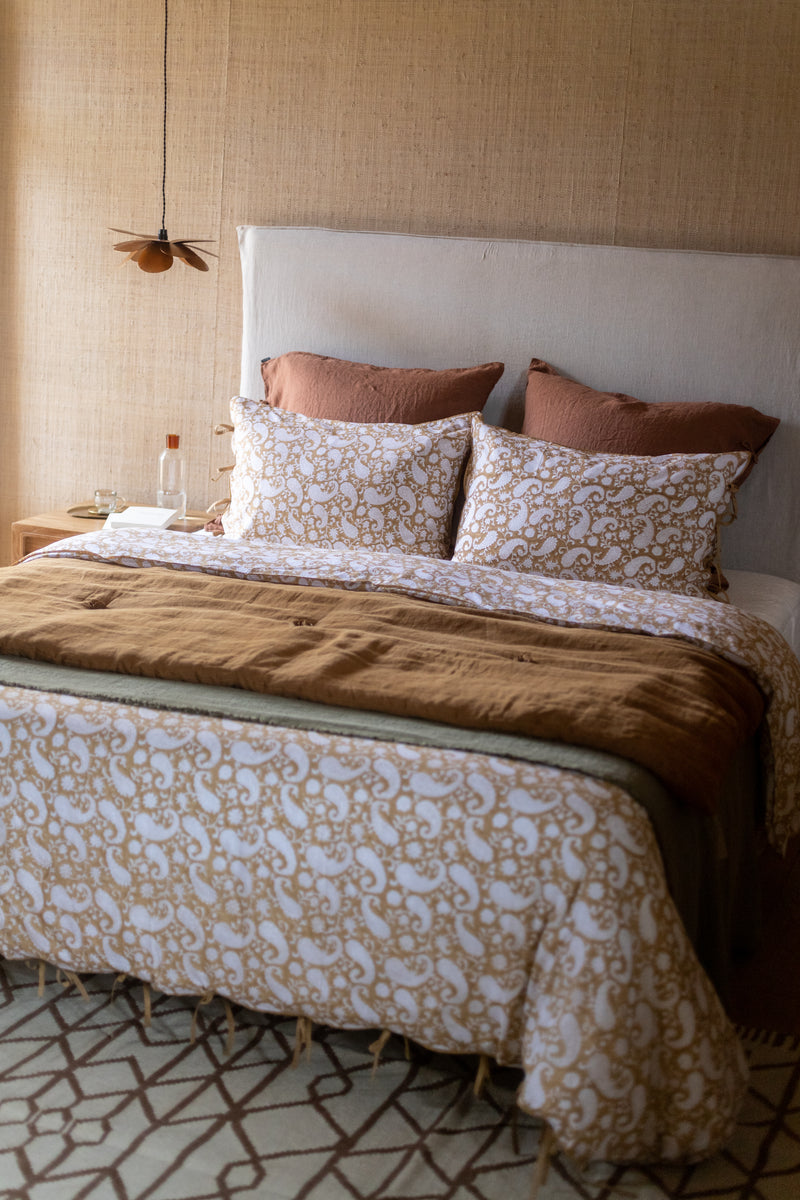 Housse de couette Paisley bio
