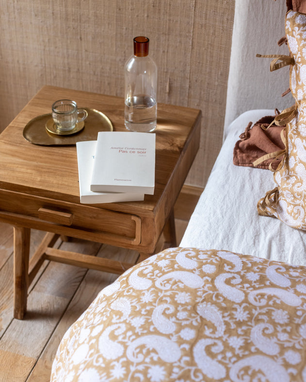 Housse de couette Paisley bio