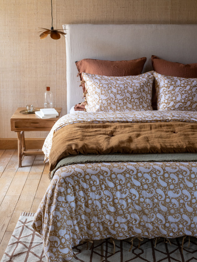 Housse de couette Paisley bio