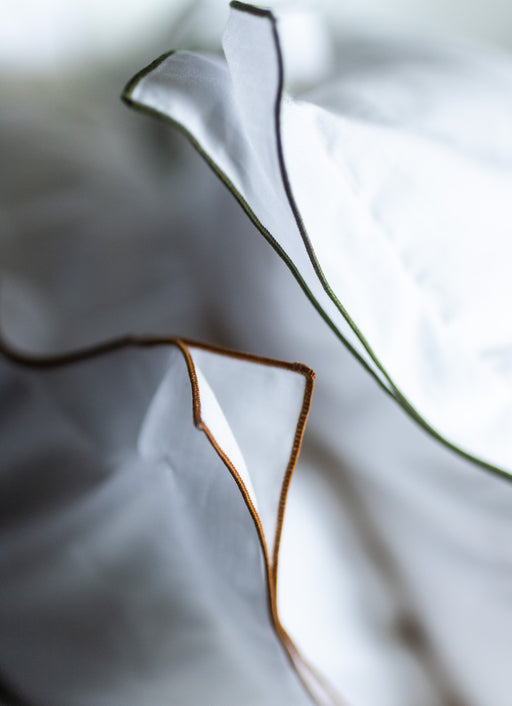 Set de 2 taies d'oreiller Bora