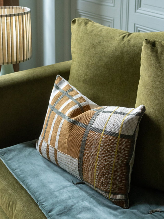 Washed velvet sofa cover