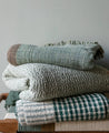 Plaid pied de poule