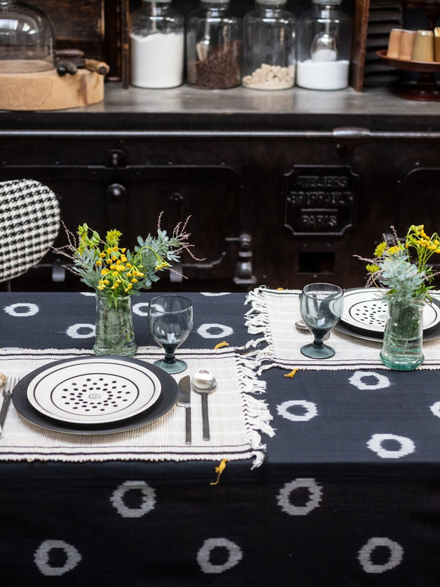 Nappe en tissu à motifs Kiran