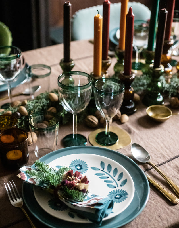 Lot de 4 verres à pied Ina