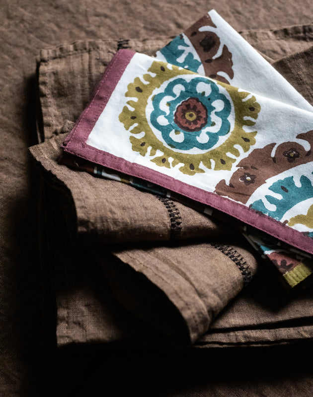 Set of 4 Koloria napkins