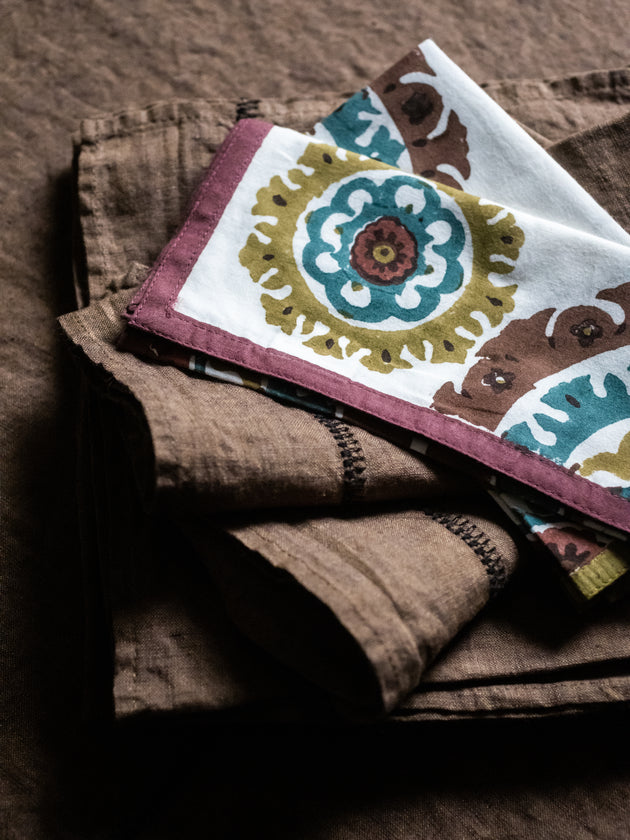 Set of 4 Koloria napkins