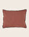 Housse de coussin Maya en lin fabriquée en France couleur Canyon