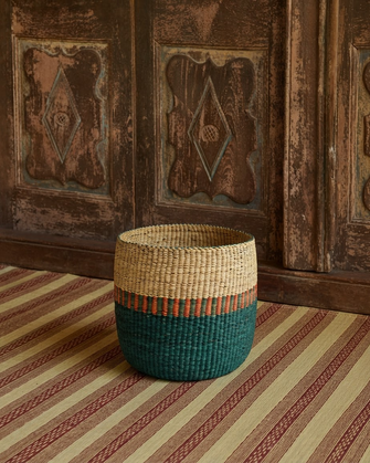 Panier Nigelle lac terracotta