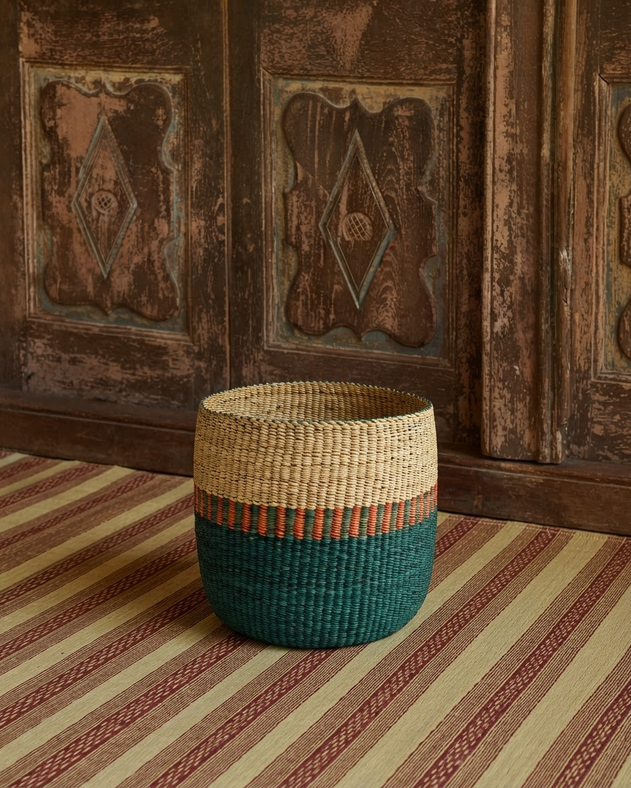Panier Nigelle lac terracotta