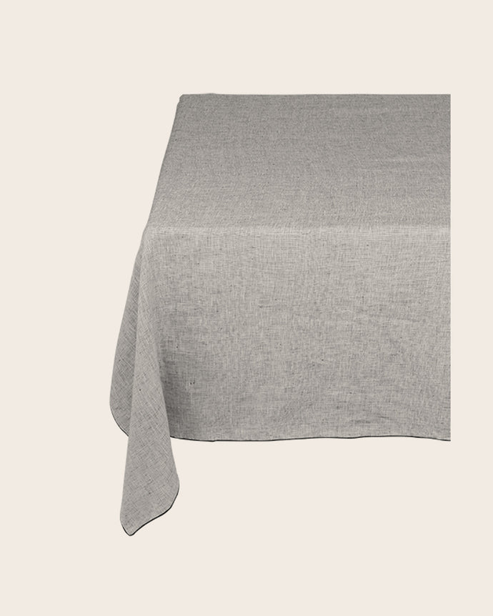 Nappe en lin à motifs Fil à fil