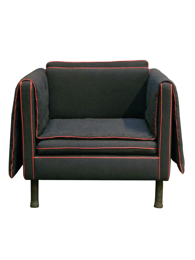 Fauteuil personnalisable par son tissu et sa couleur, avec ou sans couette