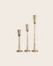 Set de 3 bougeoirs Nox