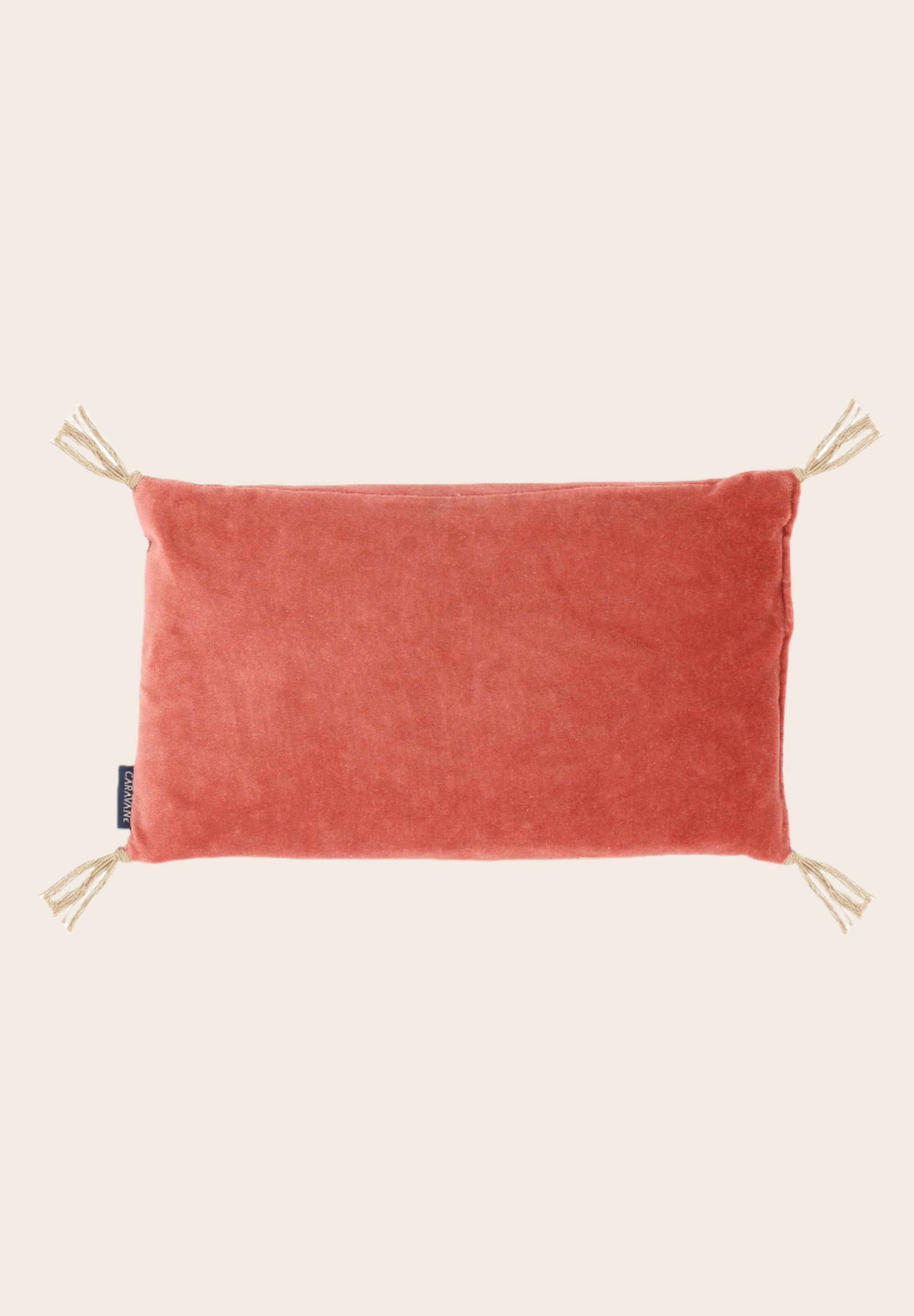 Noyaux de cerise velours lavé