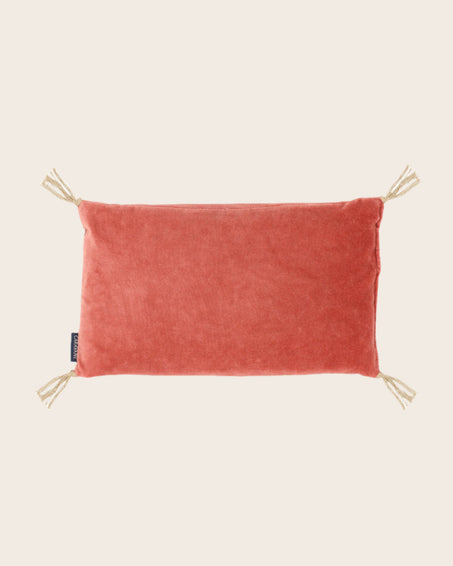 Noyaux de cerise velours lavé