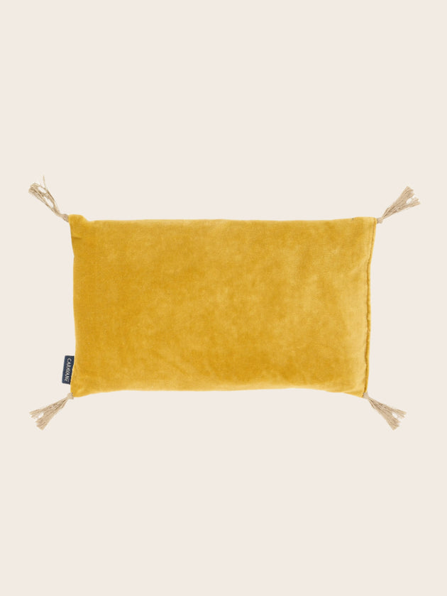 Noyaux de cerise velours lavé