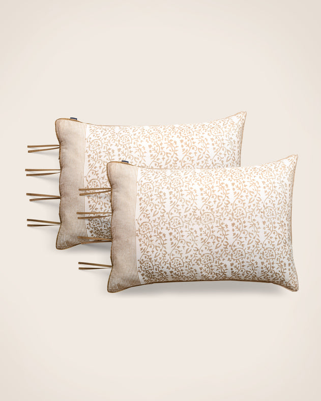 Set de 2 taies d'oreiller Pattee