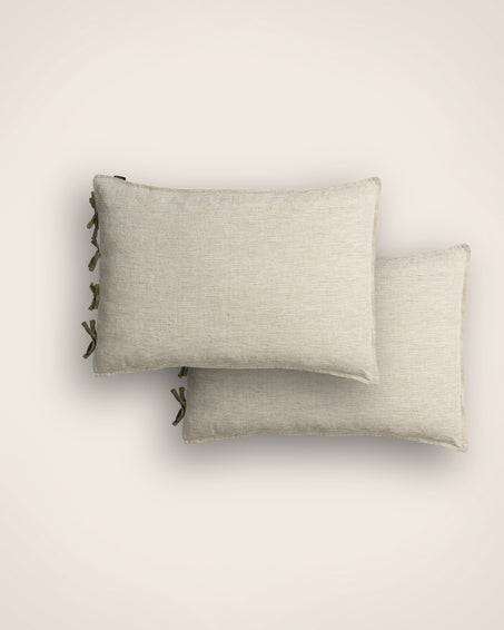 Set of 2 Fil à fil pillowcases