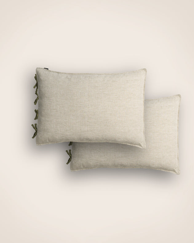 Set of 2 Fil à fil pillowcases