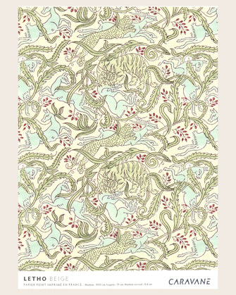 Papier Peint Letho beige