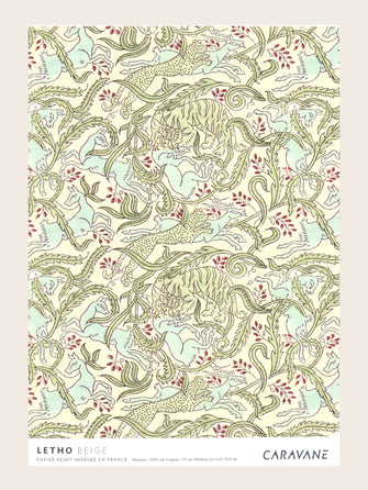 Papier Peint Letho beige