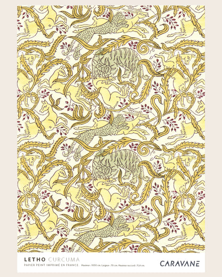 Wallpaper Letho Curcuma