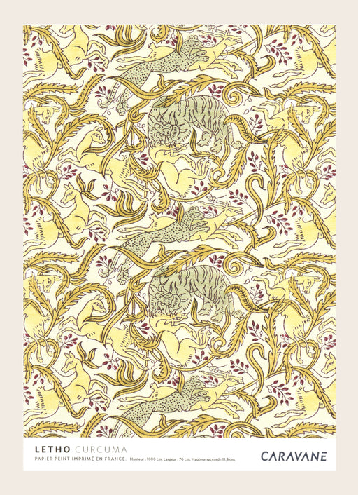 Wallpaper Letho Curcuma