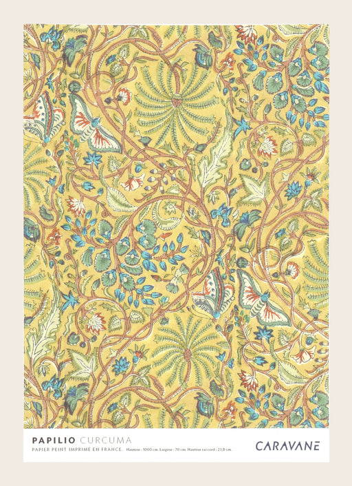 Wallpaper Papilio Curcuma