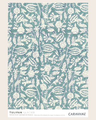 Papier Peint Tulipan Glacier