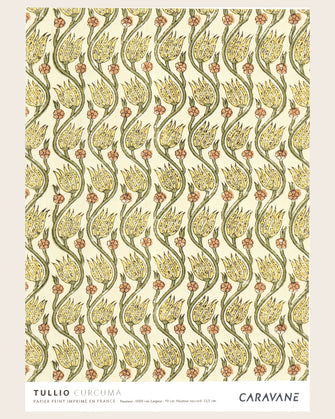 Papier Peint Tullio curcuma