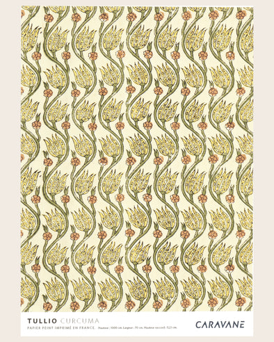 Papier Peint Tullio curcuma
