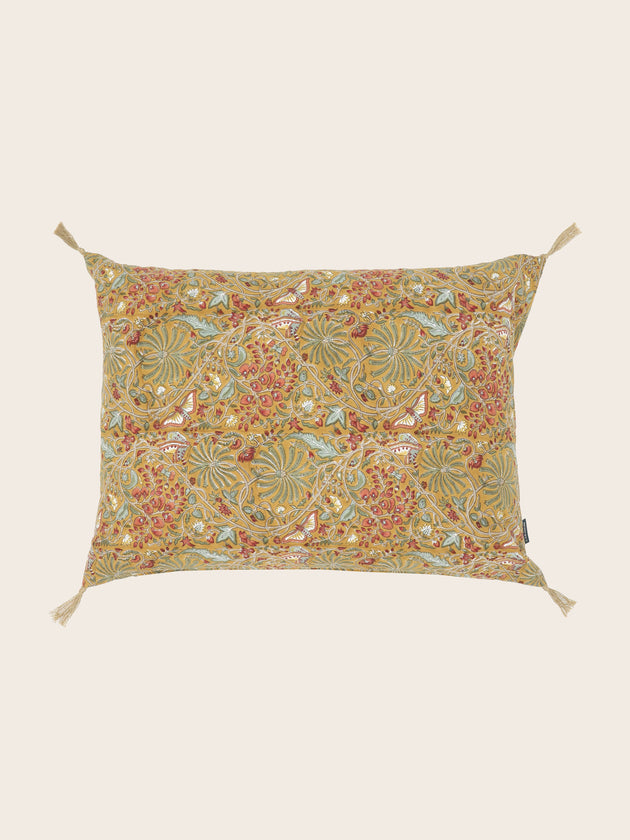 Housse De Coussin Décorative ANRO – Motif Papillons – 45x45 Cm – Tissu Tapisserie Avec Fermeture éclair (sans Rembourrage)