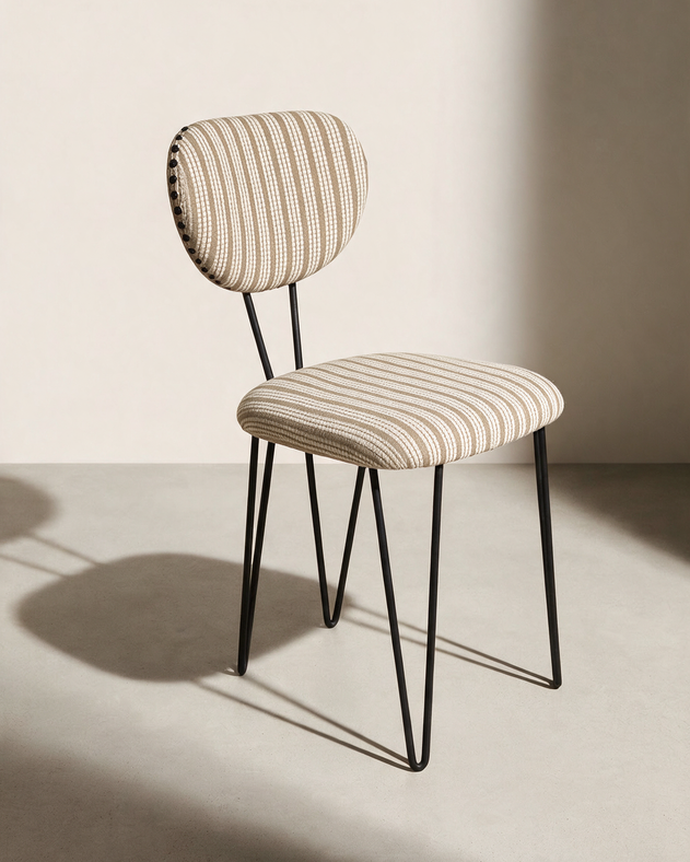 Chaise Trombone Phylo Ecru