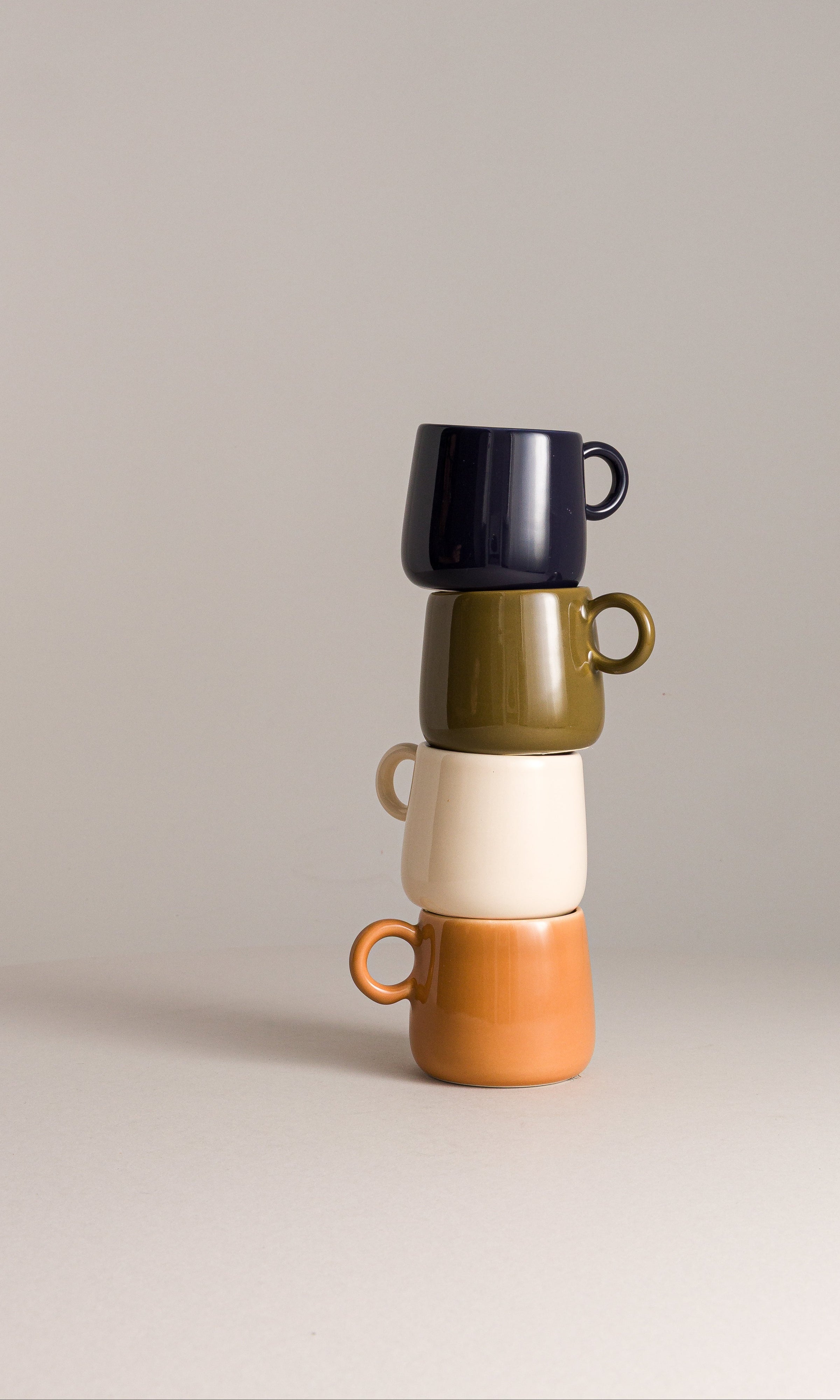 Lot de 2 tasses Amarelo