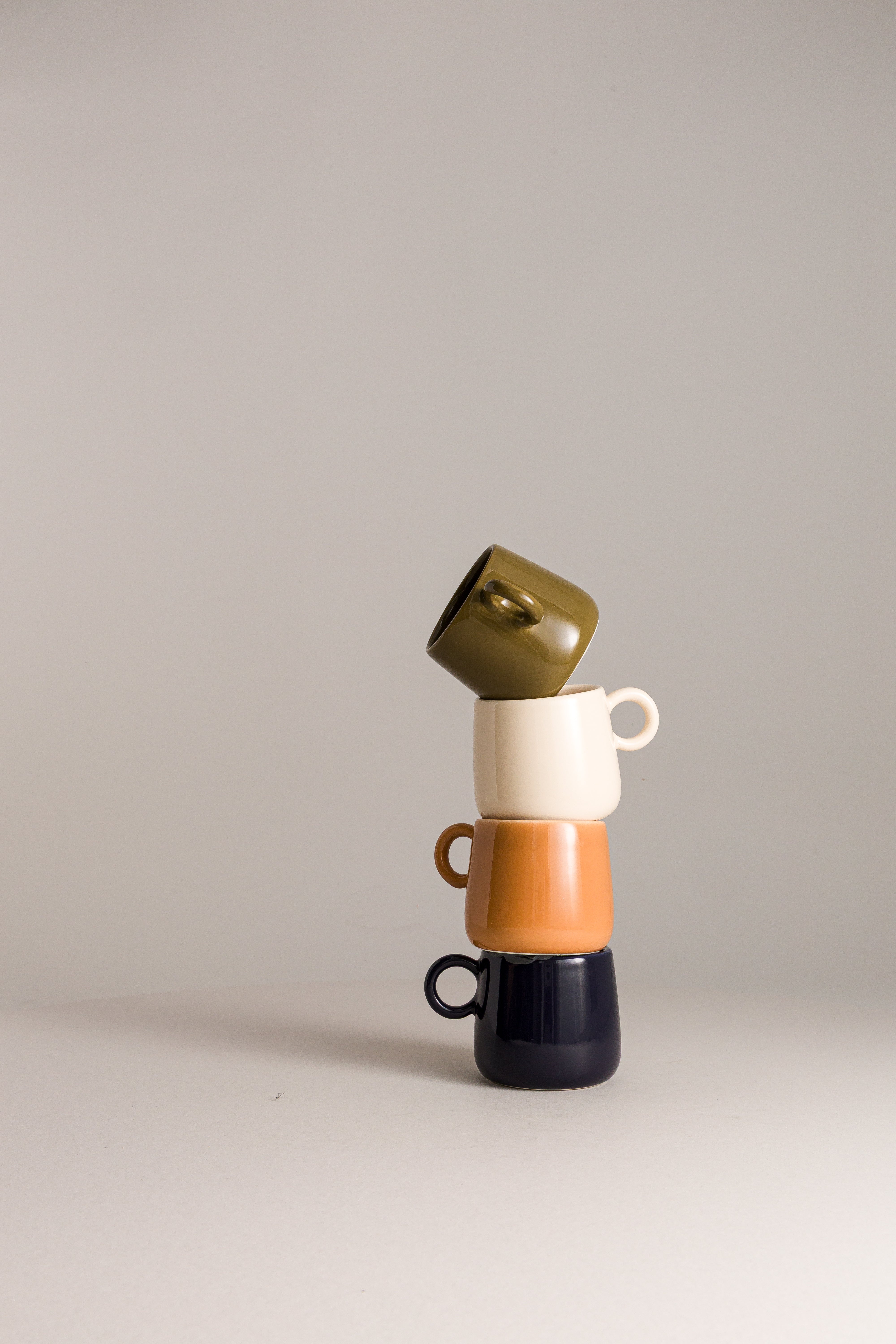 Lot de 2 tasses Amarelo