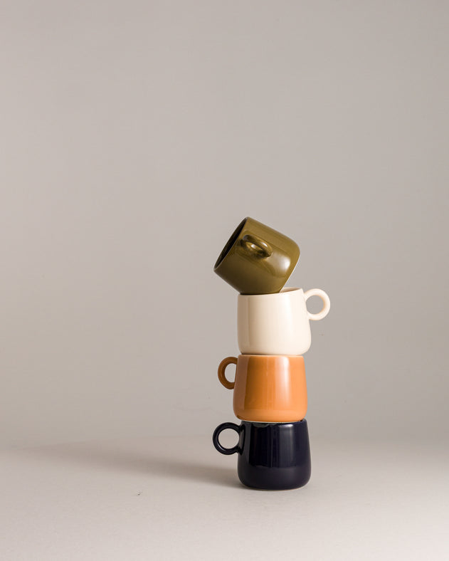 Lot de 2 tasses Amarelo