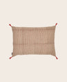 Housse de coussin Florio nude en coton