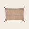 Housse de coussin Florio nude en coton