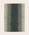 grand tapis en jute et lin couleur lac tons bleu