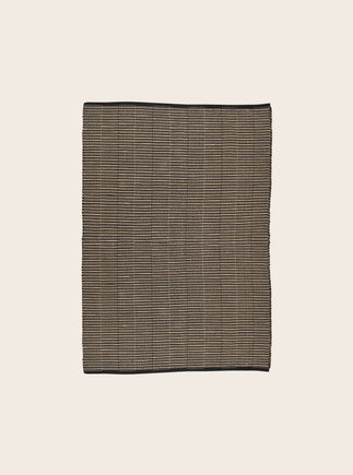 Packshot du Tapis Kharo en coton et jonc de mer